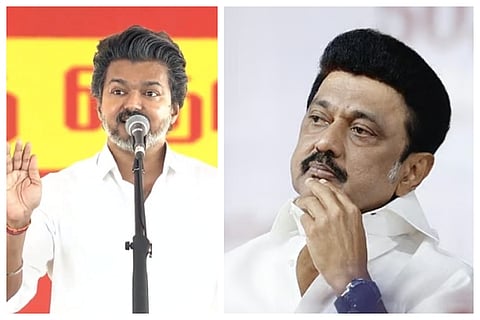 'ಸ್ಟಾಲಿನ್​ ಸರ್​​ ಬಾಯ್ಬಿಡಿ, ಇದ್ರಲ್ಲೂ AIADMK ಜೊತೆ ರಾಜಿನಾ?'; ವೀರಮಣಿ POCSO ಕೇಸ್​ನಲ್ಲಿ DMK ಮೌನದ ವಿರುದ್ಧ ಸಿಎಂ ವಿಜಯ್ ಕಿಡಿ