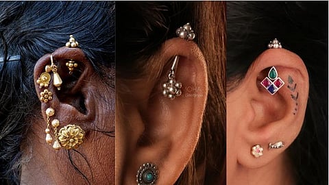  small ear ornament