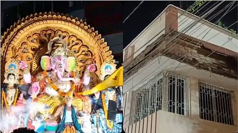 Tragedy during Ganesha procession