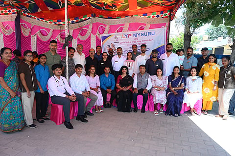 A medical check-up camp was organized by the ILYF Mysore Chapter at the Government Higher Primary School in Bhugathagalli village on Sunday.