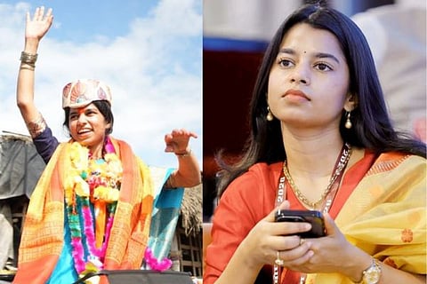 BJP MLA Maithili Thakur who made a controversial statement regarding caste and politics