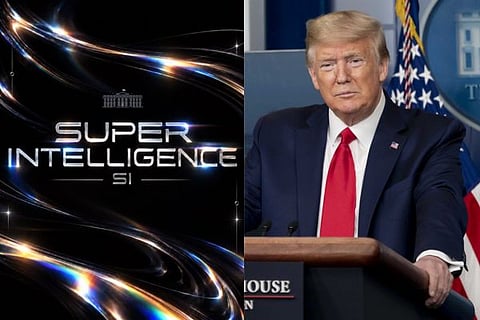 US President Donald Trump has issued a significant order to henceforth refer to Artificial Intelligence as 'Super Intelligence' (SI).