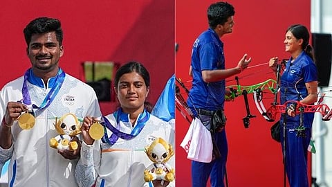 The duo of Sahil Jadhav and Chikita Taniparthi defeated South Korea in the shoot-off.