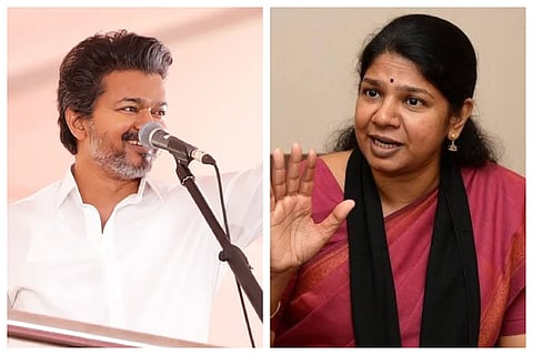 'ಪ್ರಧಾನಿ, ಅಮೆರಿಕ ಅಧ್ಯಕ್ಷರಾಗಲು ಜ್ಯೋತಿಷಿ ಕೊಟ್ಟ ಸಲಹೆ ಇರ್ಬೇಕು'; ಪಟ್ಟಿನಪಕ್ಕಂನಲ್ಲಿ ನೂತನ ವಿಧಾನಸಭೆ ಪ್ರಸ್ತಾವನೆ, CM  Vijay ವಿರುದ್ಧ ಕನಿಮೋಳಿ ವ್ಯಂಗ್ಯ  