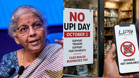 Leaders of trade associations withdrew the 'No UPI Day' protest after holding a meeting with Union Finance Minister Nirmala Sitharaman.