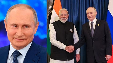 Russian President Vladimir Putin praised Prime Minister Modi's role and ideas regarding ending the Ukraine conflict.