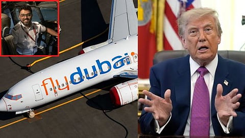 The attack and attempted tragedy aboard the Flydubai flight; the heroism of Indian Captain Smith Machachar and Donald Trump's statement.
