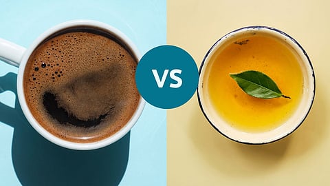Black Coffee vs Green Tea