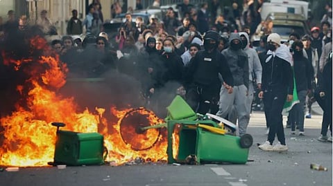 France School Protest