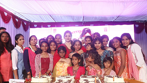 rachitha ram birthday celebratation