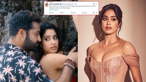 Famous actress Janhvi Kapoor lashes out after a deepfake video goes viral.