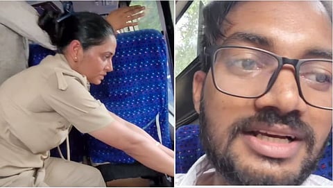  cute request to a female police 