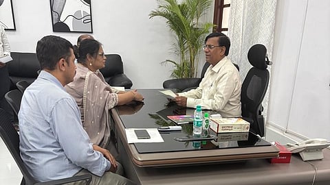 
Ayesha Khanam, Chairperson of the Media Academy, met Higher Education Minister Basavaraj Rayareddy and discussed journalism education.