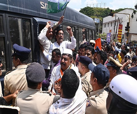 congress protest