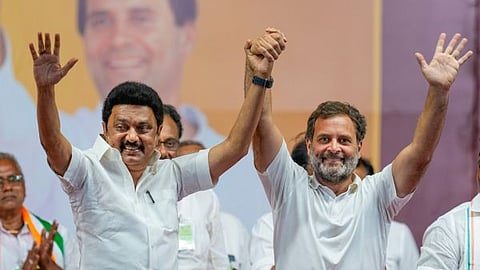 ರಾಹುಲ್ ಗಾಂಧಿ ವಿಚಾರದಲ್ಲಿ ಡಿಎಂಕೆ ಹೊಸ ವರಸೆ! 