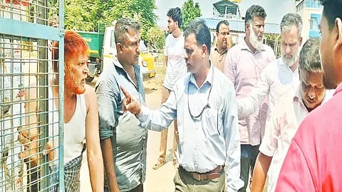 Seizure of expired food items