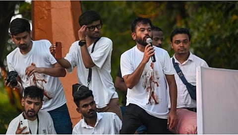 Abhijit Dipke Sir's Protest