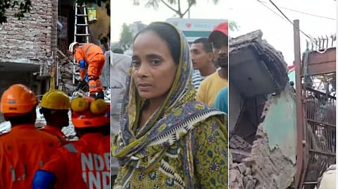 Delhi Seemapuri Building Collapse