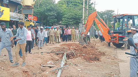 Removal of encroachments