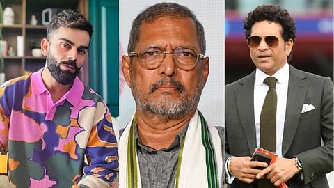 Virat Kohli and Sachin Tendulkar pay tribute on the passing of Nana Patekar.