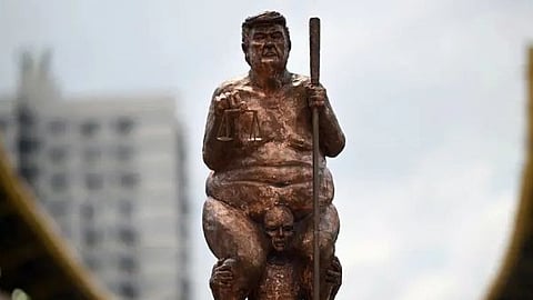ಡೊನಾಲ್ಡ್ ಟ್ರಂಪ್ ಪ್ರತಿಮೆ