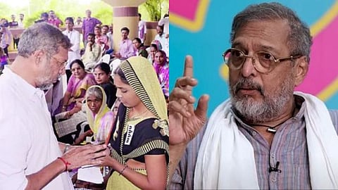 The initiative by Nana Patekar and the Naam Foundation to come to the aid of farmers in distress.