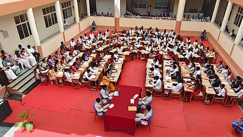 ಜ್ಞಾನ ಕಾವೇರಿ ಆವರಣದಲ್ಲಿ ಗಮನ ಸೆಳೆದ ಯುವ ಸಂಸತ್ತು 
