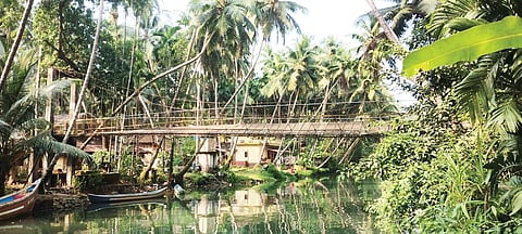 Bridge Dammaged in Honnavara