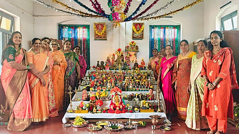 ಕುಶಾಲನಗರ ಮಹಿಳಾ ಸಮಾಜದಲ್ಲಿ ನವರಾತ್ರಿ ಸಂಭ್ರಮ