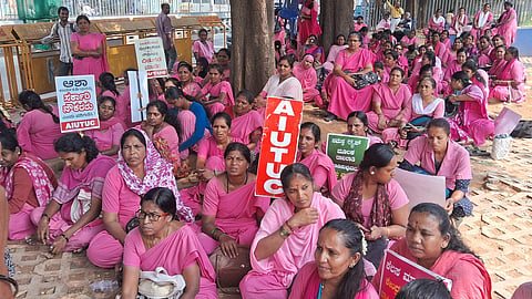 asha protest