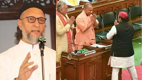 ಅಖಿಲೇಶ್​-ಸಿಎಂ ಯೋಗಿಗೆ ಉಲ್ಟಾ-ಪಲ್ಟಾ ಆಫರ್ ನೀಡಿದ ಓವೈಸಿ! 