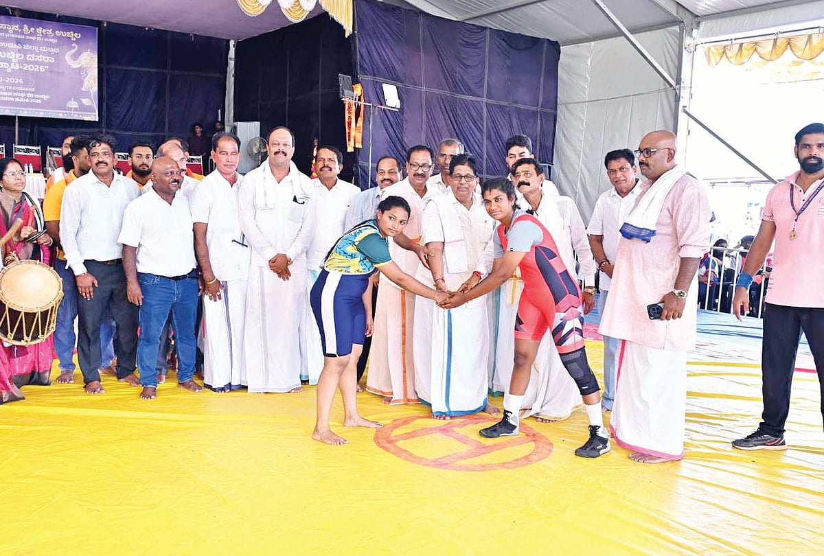 ಉಚ್ಚಿಲ ದಸರಾದಲ್ಲಿ ಕಳೆಗಟ್ಟಿದ ಕುಸ್ತಿ ಸ್ಪರ್ಧೆ