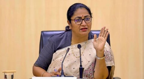 Controversy over Rekha Gupta's speech 
