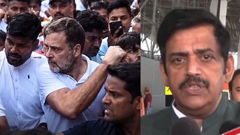 BJP MP Ravi Kishan condemns Rahul Gandhi's conduct during the protest
