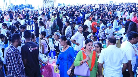 ಮಡಿಕೇರಿ ಗಾಂಧಿ ಮೈದಾನದಲ್ಲಿ ಮಕ್ಕಳ ಕಲರವ
