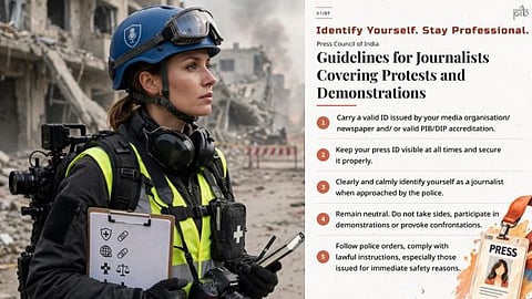 Press Council of India Journalist Safety Guidelines