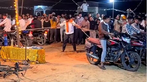 Dangerous Bike Stunt