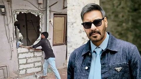BMC demolition drive at actor Ajay Devgn's Juhu bungalow