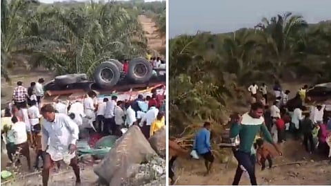 Raichur onion lorry accident