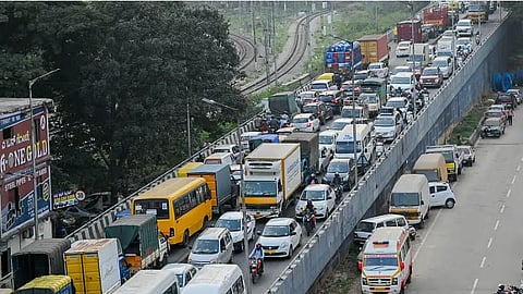 Bengaluru Dasara Traffic Jam