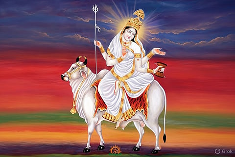 ಗೌರವರ್ಣ ಜಗತ್​ ಸುಂದರಿ ಮಹಾಗೌರಿ