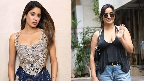 Janhvi Kapoor and Neha Sharma