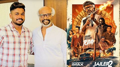 Sanju Samson booked an entire theatre to watch Rajinikanth's film 'Jailer 2'.