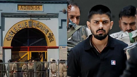 Gangster Lawrence Bishnoi, who is in Gujarat's Sabarmati Jail