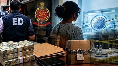 Representative image regarding ED raids on IVF centers and an illegal human egg racket in Maharashtra.
