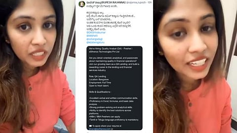 Young woman alleges job discrimination against Kannadigas in Bengaluru IT companies