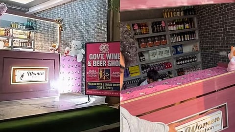 Women Liquor Counter