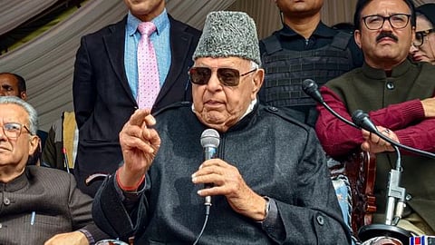 Farooq Abdullah stated that Pakistan is protecting Kashmiris.