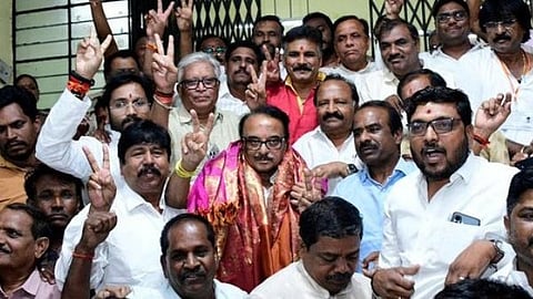 ಈಶಾನ್ಯ ಶಿಕ್ಷಕರ ಕ್ಷೇತ್ರದಲ್ಲೂ ಬಿಜೆಪಿ ಅಭ್ಯರ್ಥಿ ಶಶೀಲ್‌ ನಮೋಶಿ ಗೆಲುವು!; ಕಾಂಗ್ರೆಸ್​ಗೆ ಮುಖಭಂಗ | MLC Election 