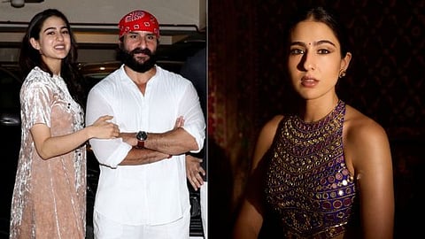 Actress Sara Ali Khan gives a sharp response to criticism regarding nepotism.